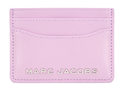 Marc Jacobs Logo Card Holder, Leather, Purple, 3*